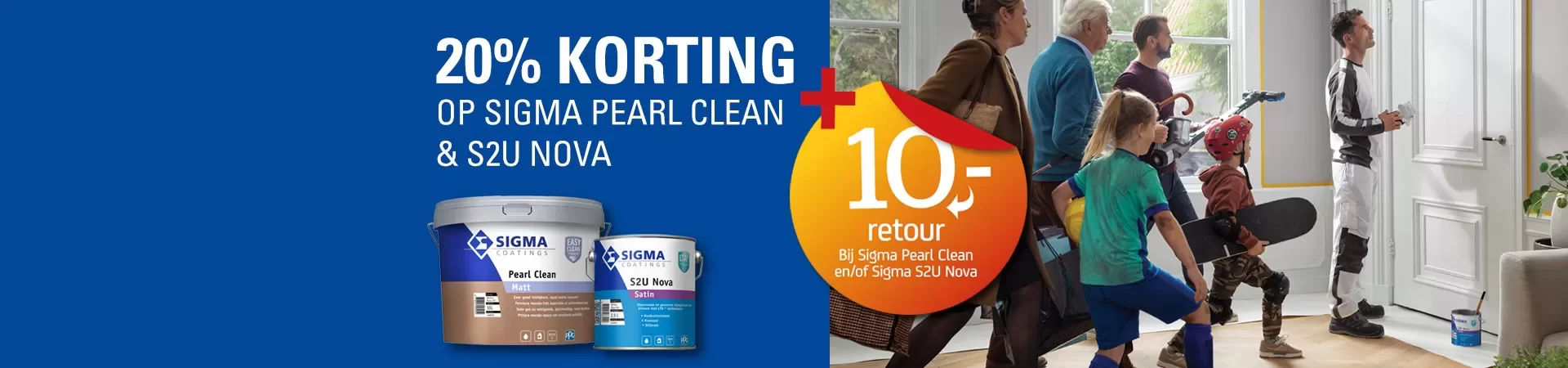 20% Korting op Sigma Pearl Clean & S2U Nova 20% Korting op Sigma Pearl Clean & S2U Nova
