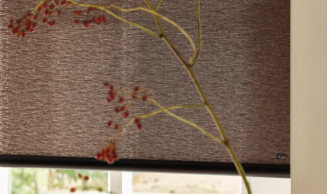 Rolgordijn in beige