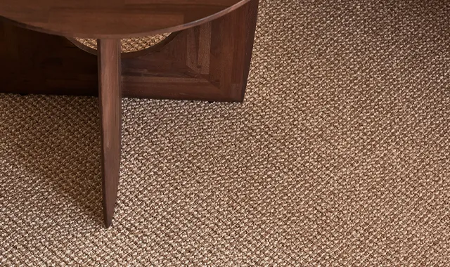 Vloerkleed van jute